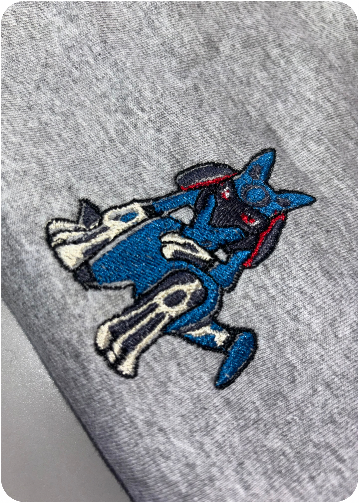 Lucario T-Shirt | Hand-made by Sydney’s Stitches