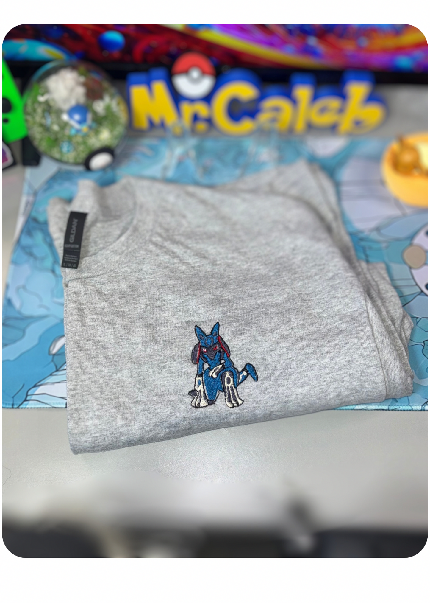 Lucario T-Shirt | Hand-made by Sydney’s Stitches